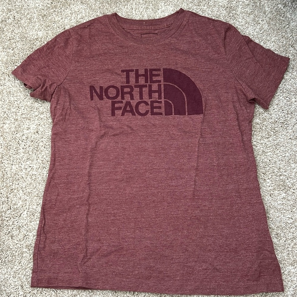 North face tshirt. Never warn.